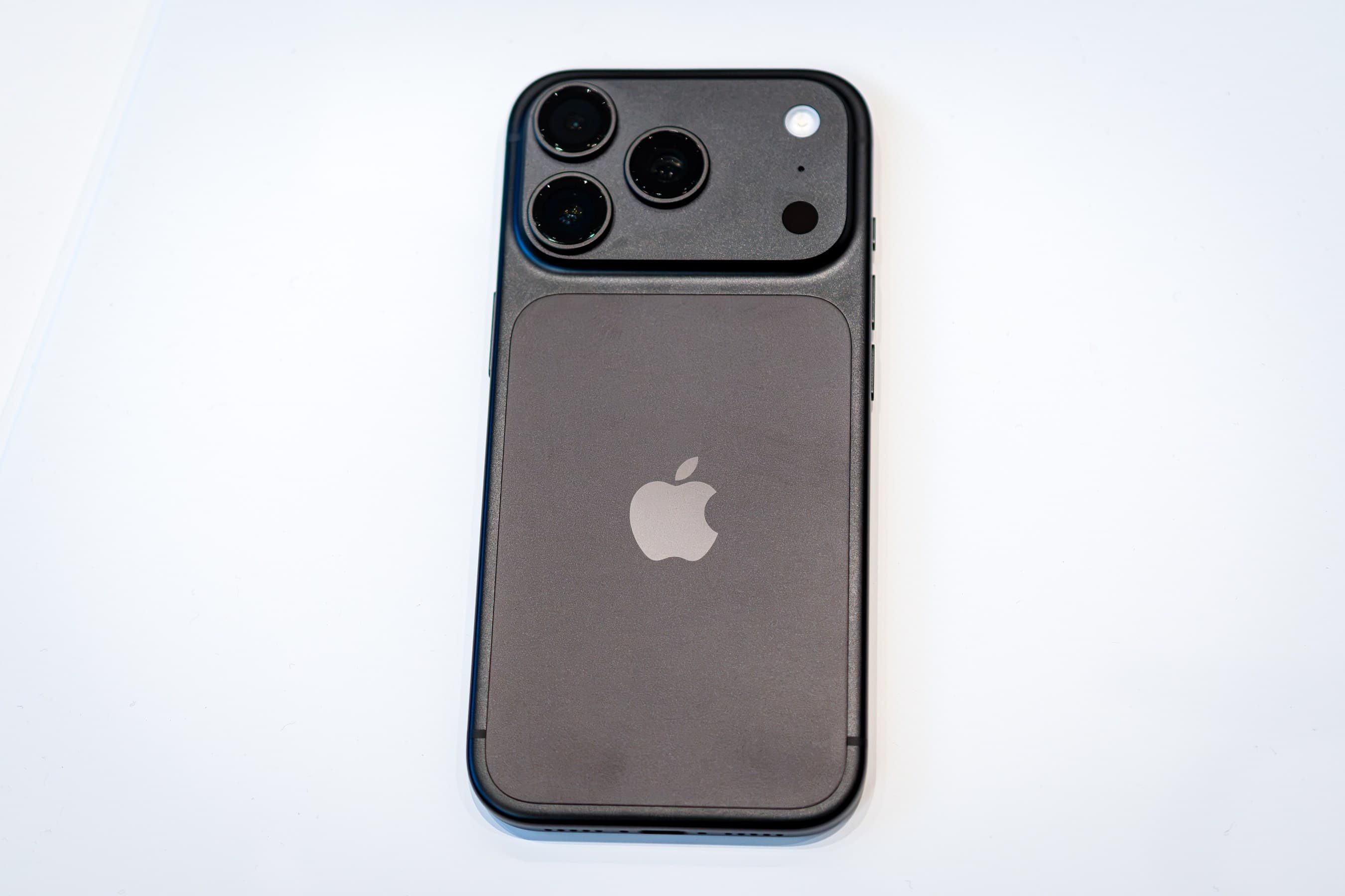 The black iPhone Pro model returns