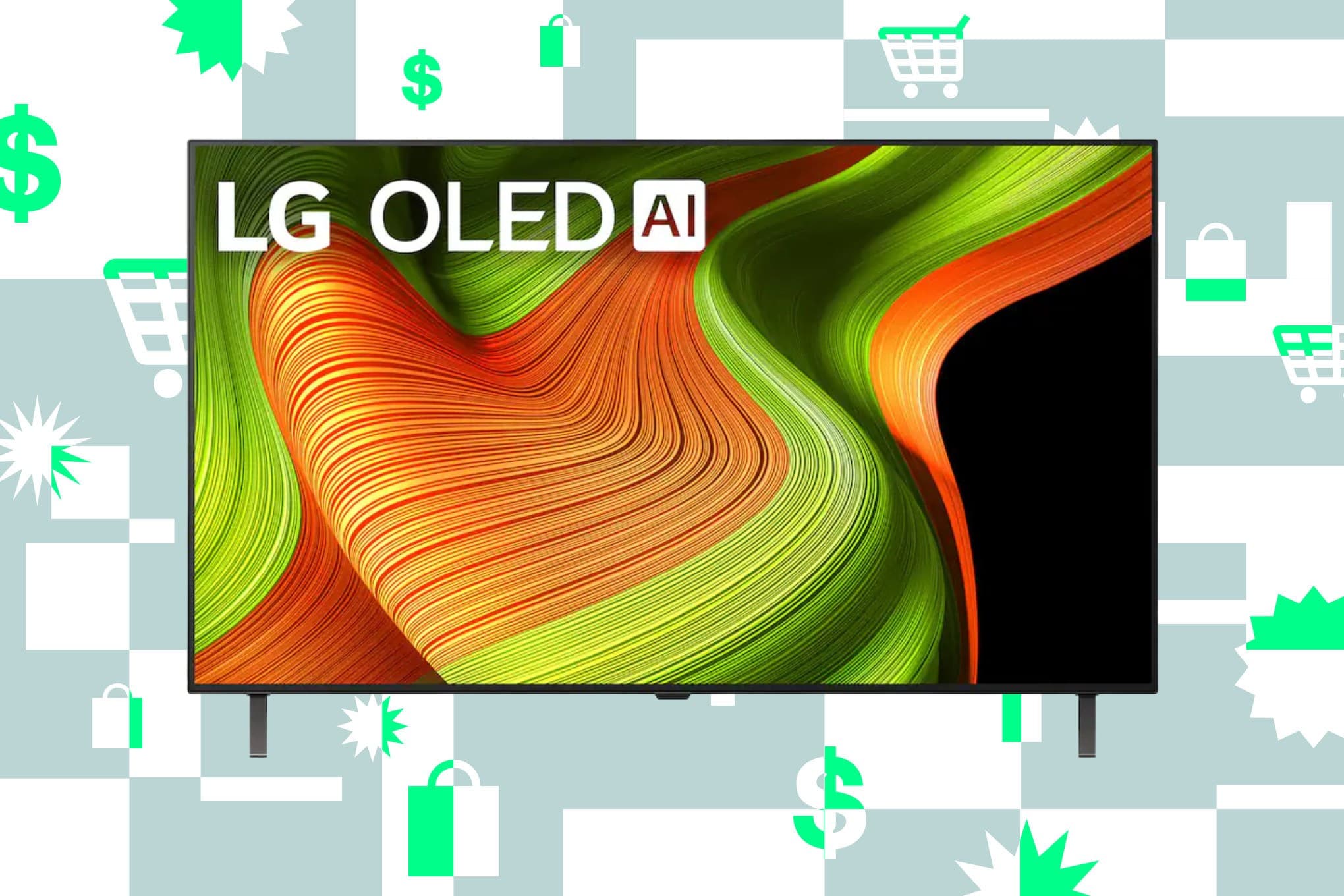 LG’s 77-inch B5 OLED TV is down to $1,500 and comes with a $200 gift card