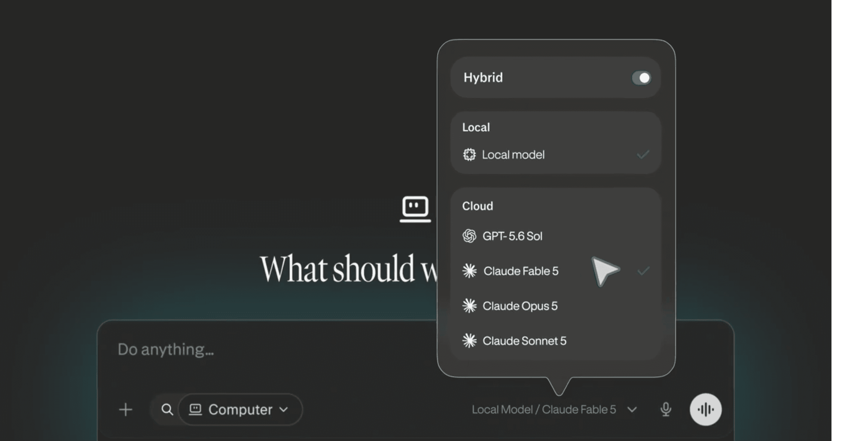 Perplexity Hybrid Compute 